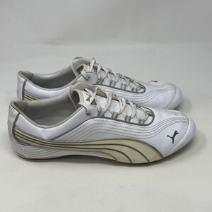 Puma Soleil V2 Shoes Womens 10 White Leather Lifestyle Casual Sneakers